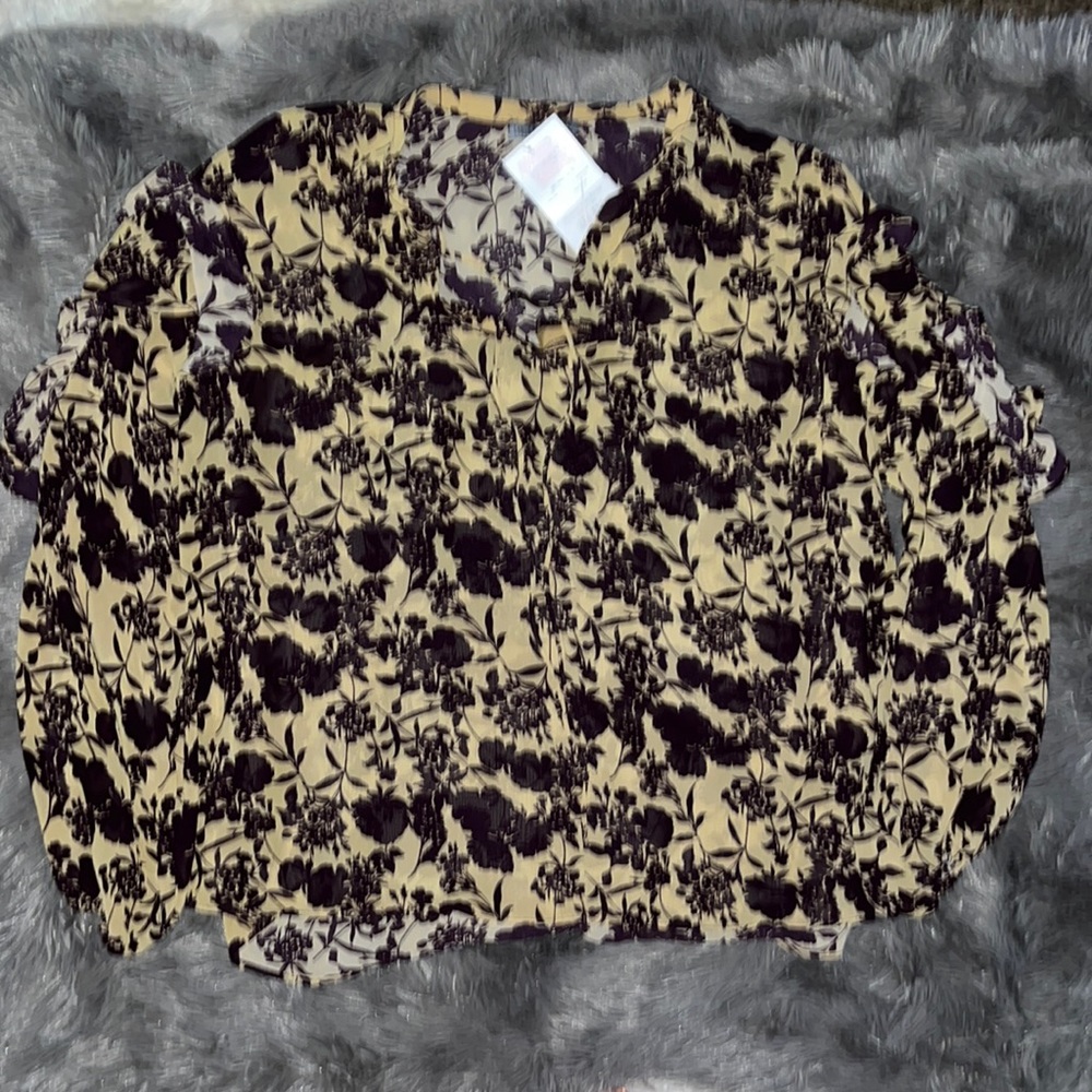 Sheer blouse